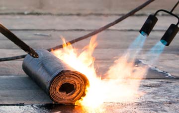 Blaydon Haughs asphalt flat roofing repairs